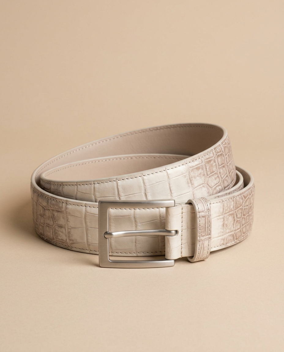 Classic Crocodile Belt